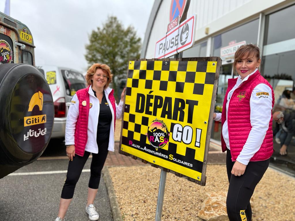 CSR | Giti Gazelles Raise Awareness for Breast Cancer at the Rallye des Adventurieres Solidaires